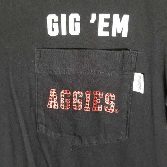 Victoria Secret's Pink‎ Texas Aggies T-Shirt - Picture 3 of 7